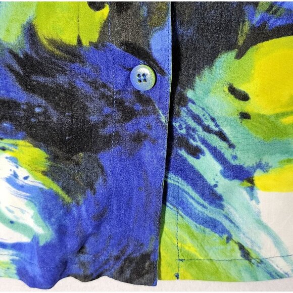 Vintage Jams World 50 Years Women's Large Shirt Serpentine Hawaiian Button Up - Picture 5 of 8